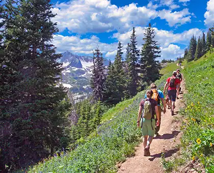 été à la montagne